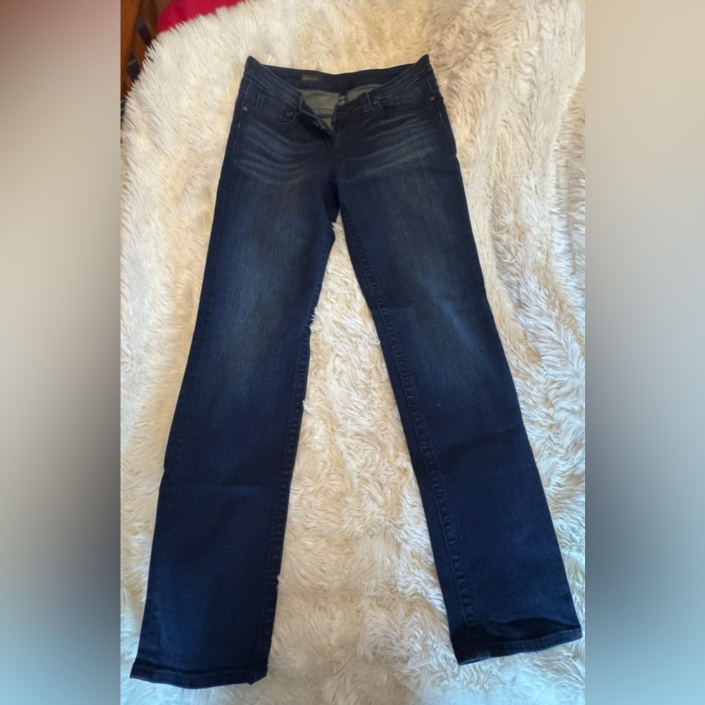 Kut from the Kloth Dark Blue Straight Leg Jeans